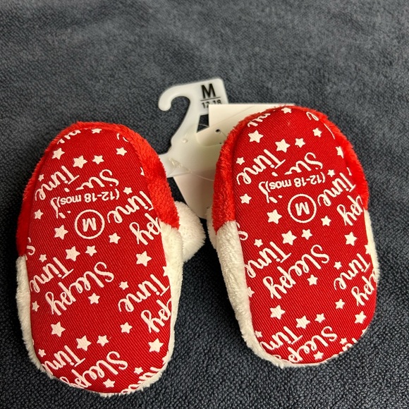 Christmas baby slippers - Sleepy Time - Picture 2 of 7